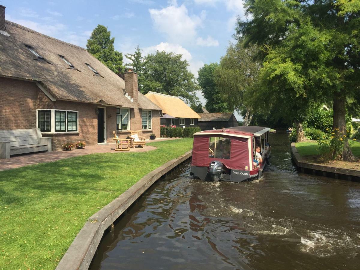 Gieters Mooist Vila Giethoorn Exterior foto